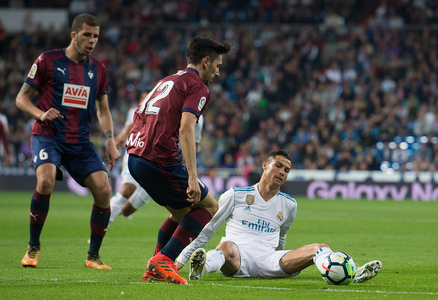 Real Madrid x Eibar - Liga Espanhola 2017/18 - CampeonatoJornada 9