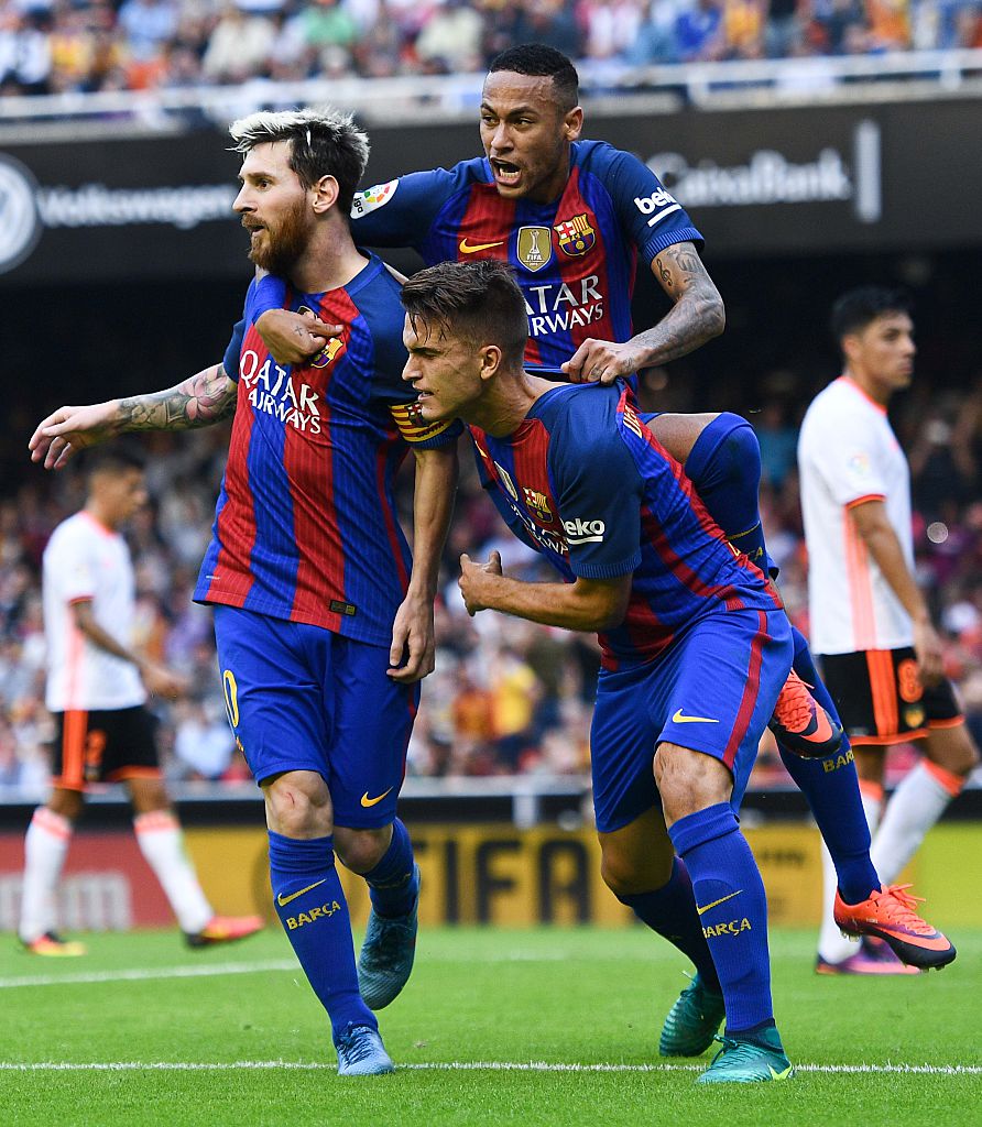 Lionel Messi, Neymar Jr, Denis Suarez