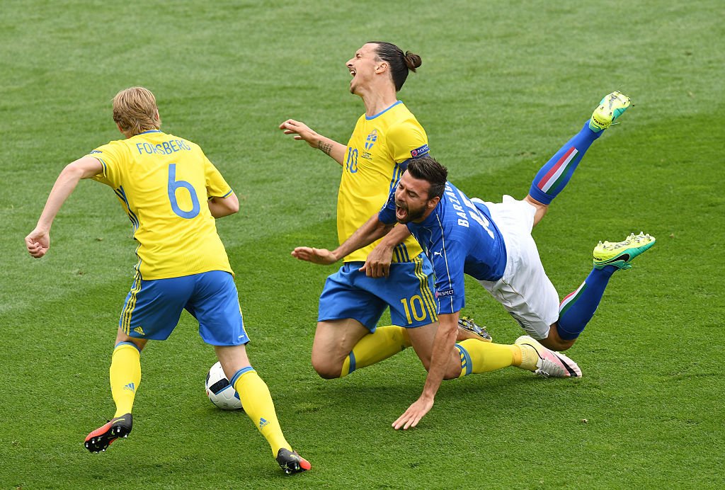 andrea barzagli,jogador,zlatan ibrahimović,italia,equipa,suecia,euro 2016,euro