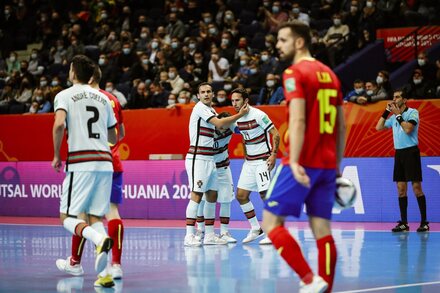 Mundial Futsal 2021| Espanha x Portugal (Quartos de Final)