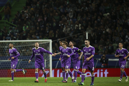 Sporting x Real Madrid - Liga dos Campeões 2016/2017 - Fase de Grupos Grupo F