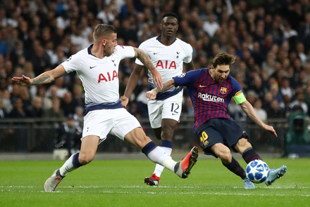 Tottenham x Barcelona - Liga dos Campees 2018/2019 
