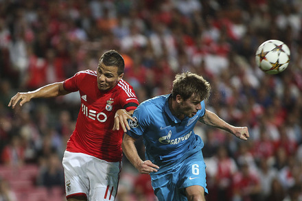 Benfica v Zenit UEFA Champions League 2014/15