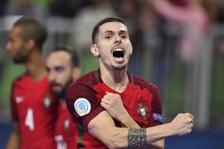 Portugal x Roménia - Euro Futsal 2018 - Fase de Grupos Grupo C