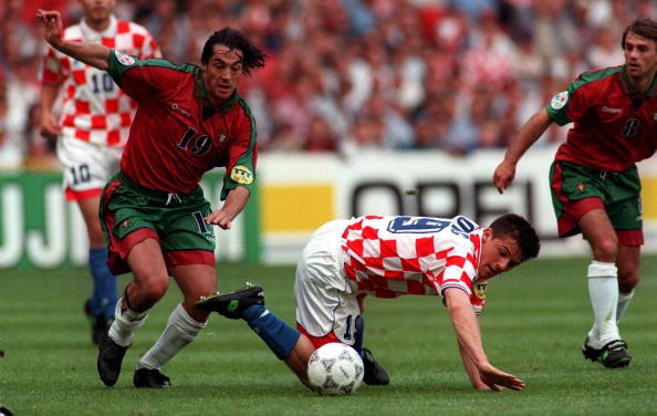 Paulo Sousa ajuda Portugal a bater a Crocia no Euro 96
