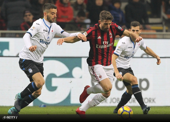 Milan x Atalanta - Serie A 2017/2018 - CampeonatoJornada 18