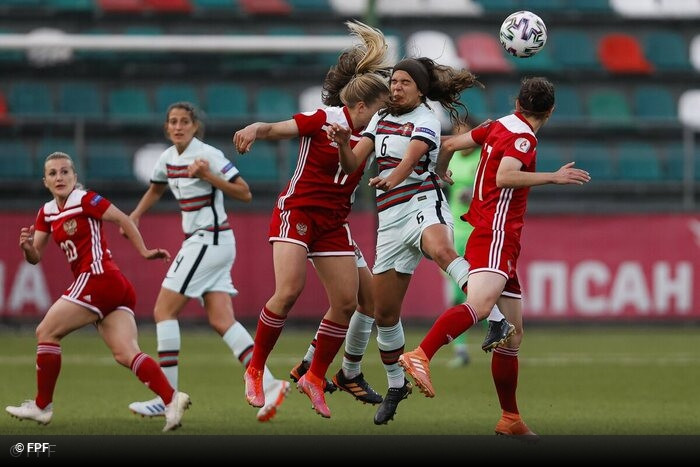 Rssia x Portugal - Qualificao Europeu Feminino 2022 - Play-Off  | 2 Mo