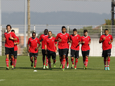 LE:  Braga treina antes da 2. mo do playoff