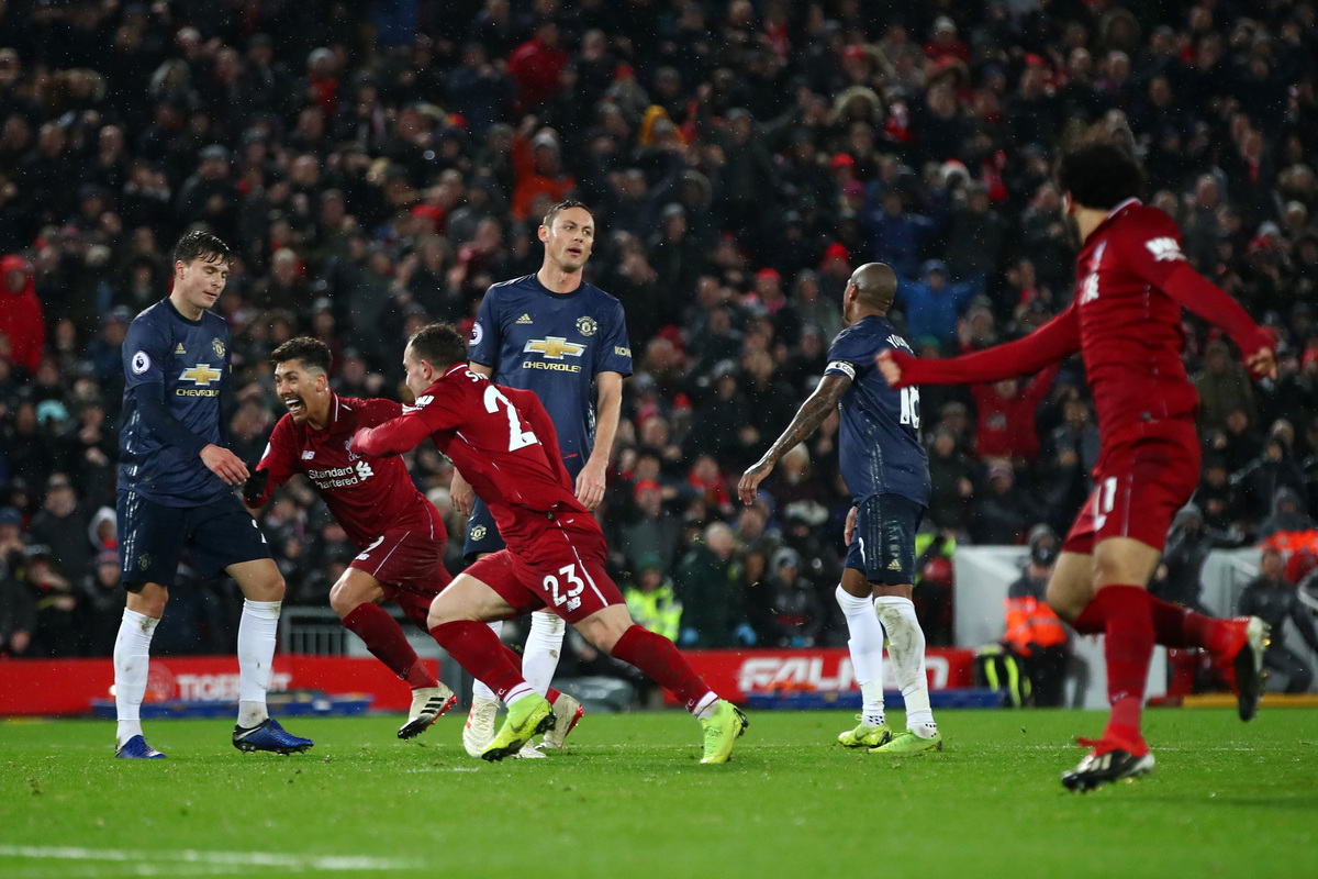 Liverpool x Manchester United - Premier League 2018/2019 