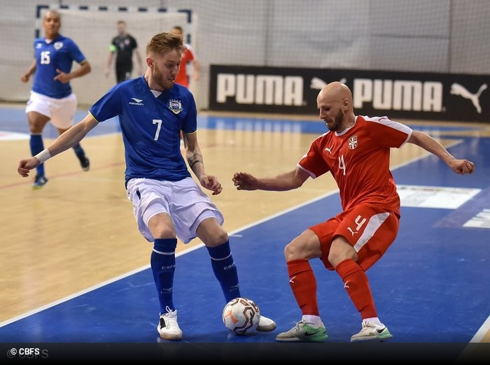 Srvia x Brasil - Amigveis Selees Futsal 2019 - Jogos Amigveis